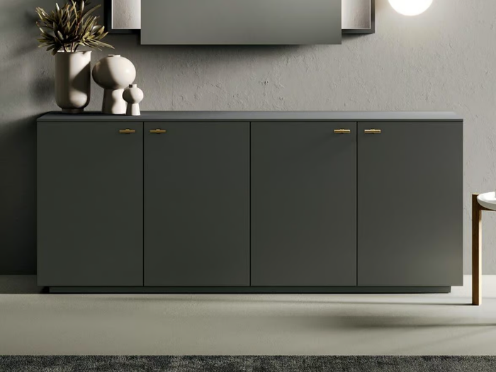 BIX - Bilaminate sideboard with doors _ Guzzini & Fontana